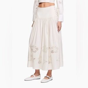 Sandro Maxi Poplin Skirt (NWOT)